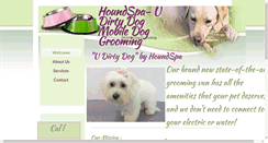 Desktop Screenshot of houndspa.com